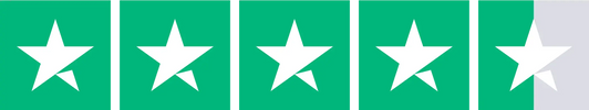 Trustpilot 4.5 stars